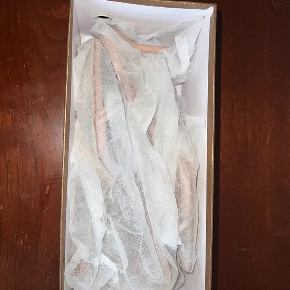 Women's Thong Heels Sandals Square Open Toe Strappy Heeled Sandal Slip - Picture 10 of 11